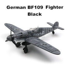 Load image into Gallery viewer, WW2 German Fighter BF109 Model Airplane 6 Pcs Diy Kit Model Airplane Educational Toys Armas Blocks Juguetes Educativos Kids Gift