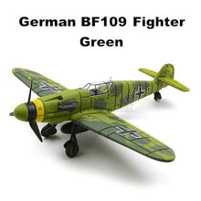 Load image into Gallery viewer, WW2 German Fighter BF109 Model Airplane 6 Pcs Diy Kit Model Airplane Educational Toys Armas Blocks Juguetes Educativos Kids Gift