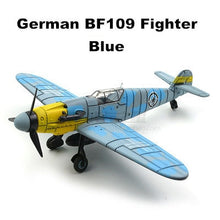 Load image into Gallery viewer, WW2 German Fighter BF109 Model Airplane 6 Pcs Diy Kit Model Airplane Educational Toys Armas Blocks Juguetes Educativos Kids Gift