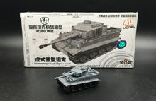 Load image into Gallery viewer, 1: 144 Kung Ching Tiger Panther 3 Main Battle Tank Sand Table Scene Military 4D Thumb-assembly Model